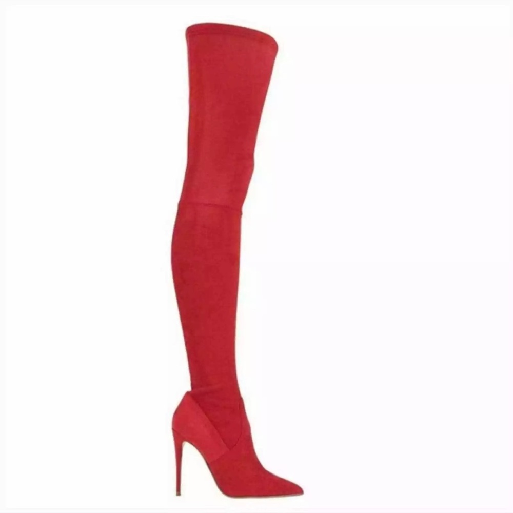 Coveted Steven Madden over the knee boots. Sexy in both style and color.